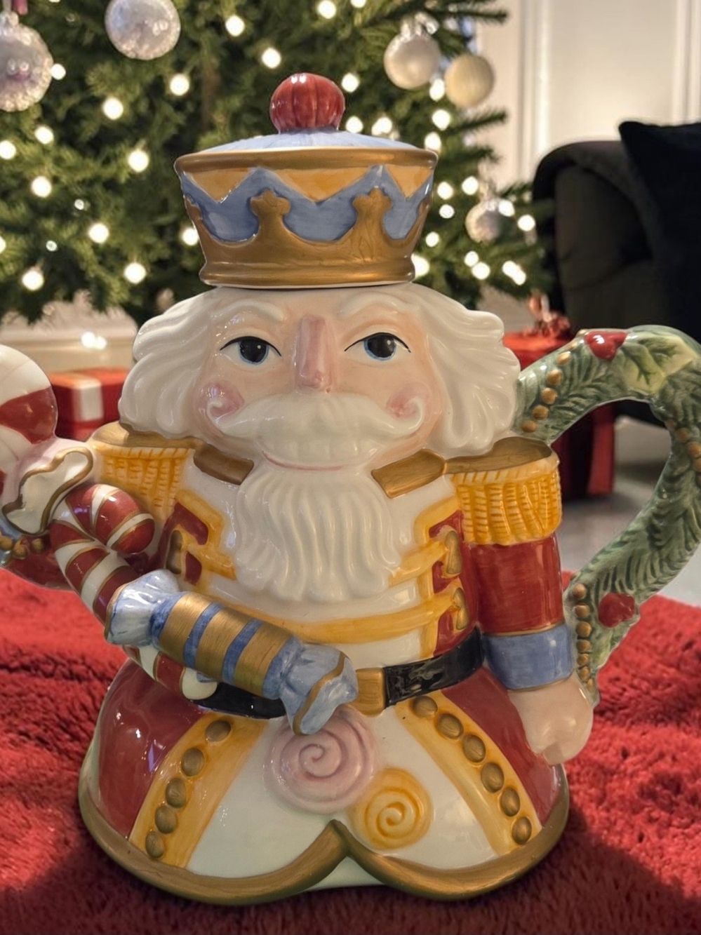 Fitz and Floyd Nutcracker Sweets Collection Teapot in Original Box
